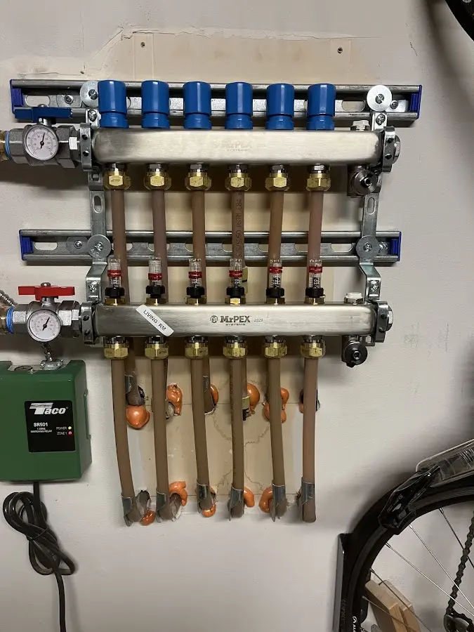 Plumber performing Leak Detection at a residential property in Latrobe